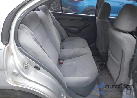 2001 Honda Civic Ex z USA, uszkodzony, nr VIN 2HGES26791H537948